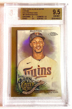 GOLD /50 BGS 9.5 GEM MINT 2022 BYRON BUXTON TOPPS CHROME #67 REFRACTORS G5733