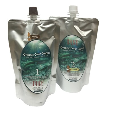 #ad Pure Organic Hair Color Cream 500ml 500ml 1 set Ammonia Free Gray Hair Cover $27.95