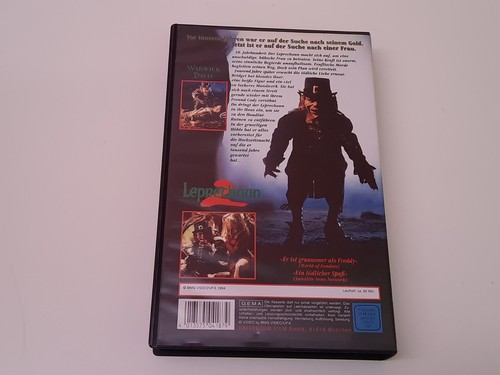 Leprechaun 2 1994 VHS German PAL UFA Video Großbox Warwick Davis Charlie Heath - Bild 2 von 5