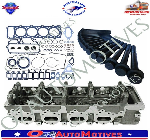 ASSEMBLED CYLINDER HEAD 4M42 ME204399 16V FITS MITSUBISHI + GASKET KIT ...