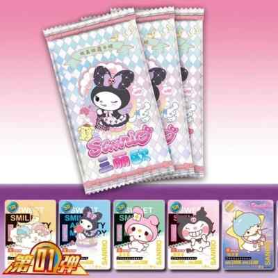 1 PACK HELLO KITTY SANRIO DOUJIN TRADING CARD KUROMI MELODY