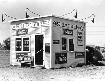 1939 Hamburger Stand Dumas Texas Classic Vintage Old Picture Photo Print 24x36