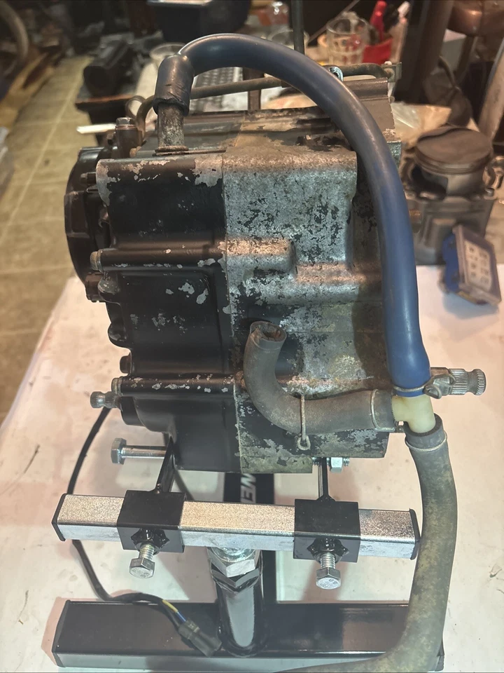 1985 Honda XR200R Bottom End Engine Motor OEM - Image 3 of 4