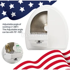 ETERFANT Dental Lab Equipment Plaster Model Arch Trimmer with Diamond Disc Wheel