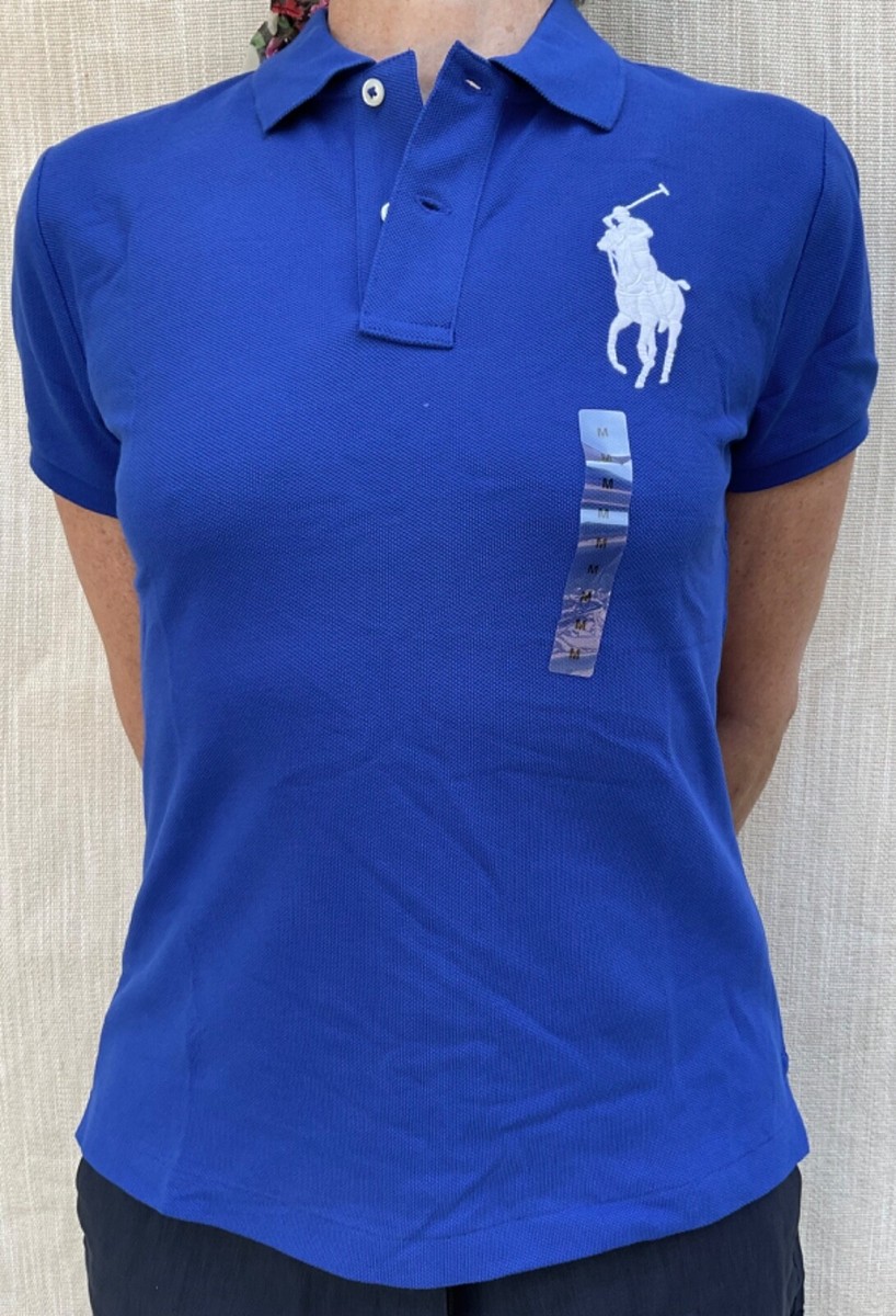 NWT Ralph Lauren Polo Big Pony Skinny Fit Mesh Shirt