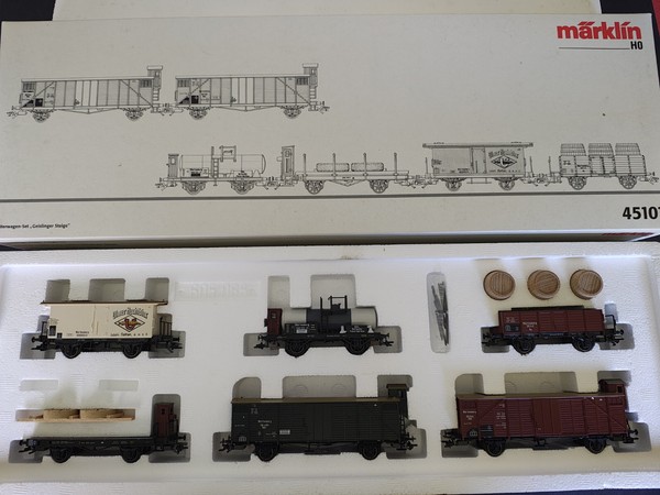 Märklín 45101 Vagones Geislinger Steige MODELISMO FERROVIARIO H0 LEER DESCRIPCIÓ