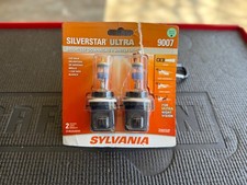 Sylvania Silverstar Ultra 9007 Hb5 Headlight Bulbs Pair New Open Package