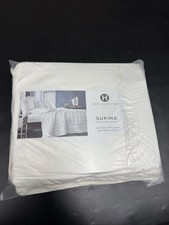 Hotel Collection 680 Thread Count Supima Cotton Cal-King Fitted Sheet ,White