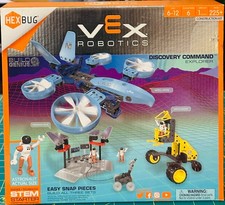 New HEXBUG VEX Robotics Discovery Command Explorer Building Playset sealed.