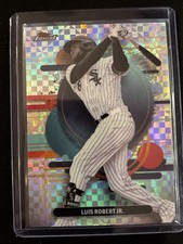 🔥Luis Robert Jr. 2025 Topps Finest Uncommon Checkerboard Chicago White Sox
