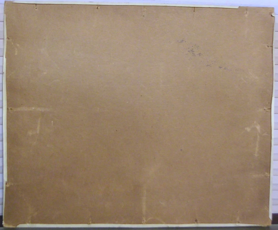 Mid Century Painting 1950'S Abstract Expressionism Modernism Cubism - Image 3 of 3