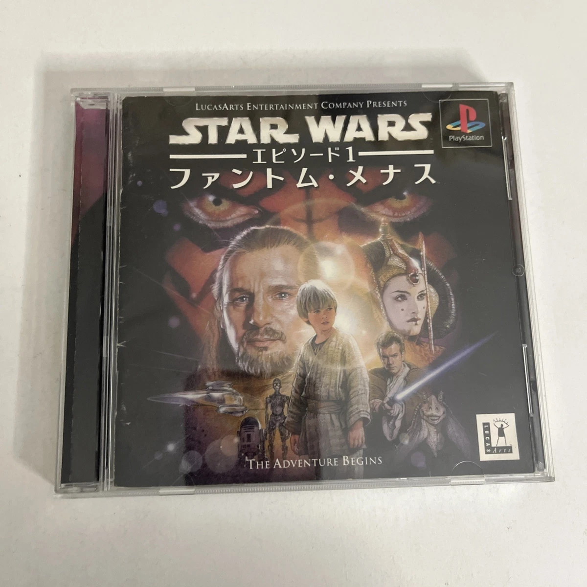 Jeu PS1 Star Wars Épisode 1 La Menace Fantôme - Import Japon - Complet