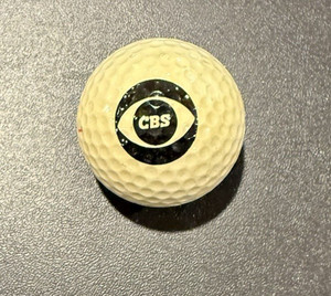 RARE Vintage Spaulding GOLF BALL with the CBS Television Logo