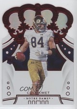 2020 Panini Chronicles Draft Picks Crown Royale Mirror Red Cole Kmet #16 6j0