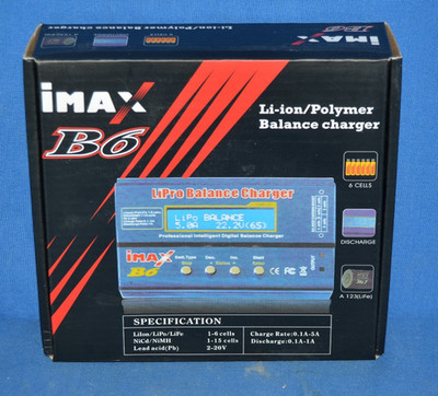 Battery Charger iMAX B6 80W Lipo NiMh Li-ion Ni-Cd Digital RC Balance Charger