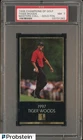 1998 Champions Of Golf The Masters Collection Gold Foil Tiger Woods RC PSA 7