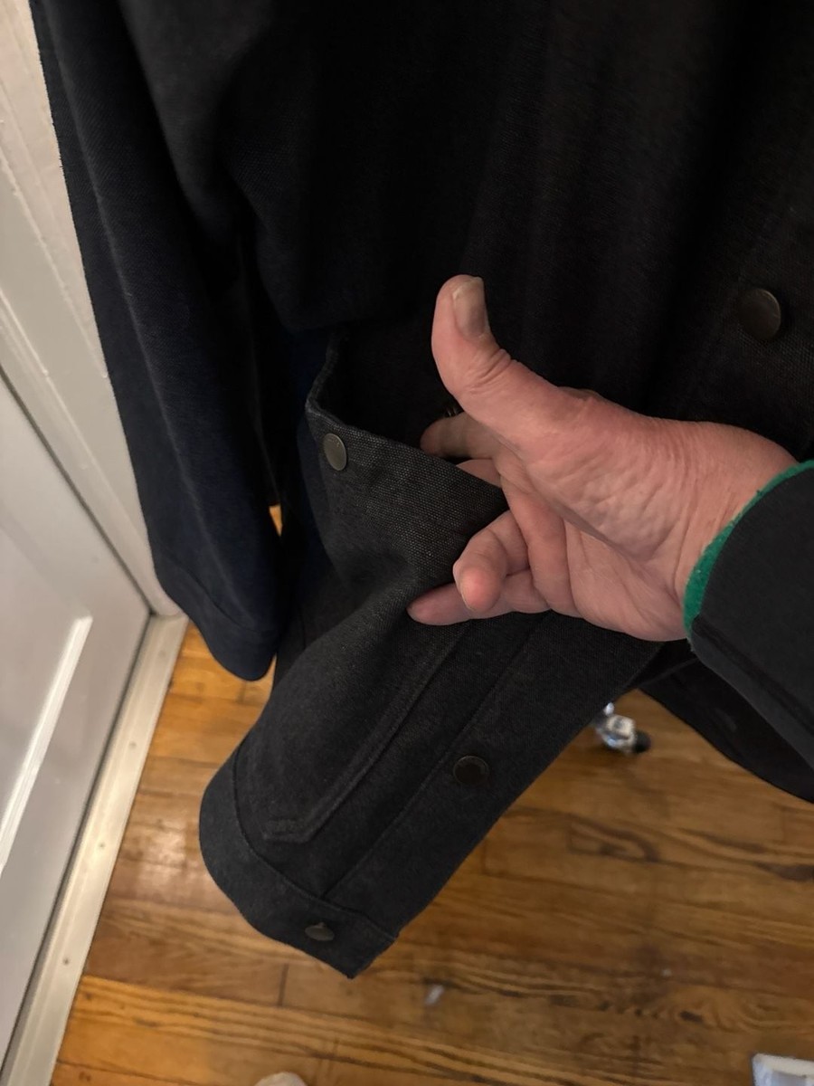 Patagonia Iron Forge Hemp Canvas Chore Coat Black Size XL | eBay