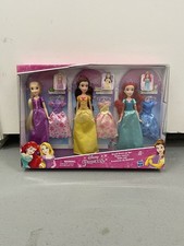 Disney Princess Royal Dress-Up Set Rapunzel, Belle, Ariel Dolls  Extra Dresses