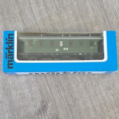Märklin HO Gauge Passenger Car Deutsche Bahn 4101 Green 1:87 Model Railroad
