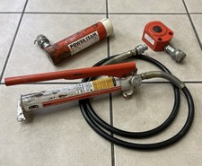 Otc P12 Hydraulic Pump W Power Team C106c 10-ton Cylinder Rls200 20-ton Ram