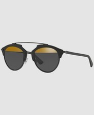 Dior Women's Black So Real Aviator Sunglasses Shades 48/22/140