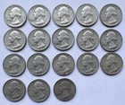 1961-D & 1962-D Washington Quarters 90% Silver Lot Of 18