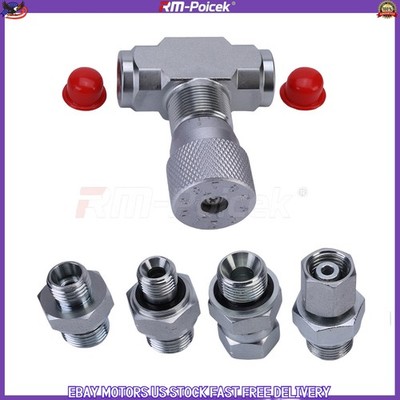 3/8in Hydraulic Adjustable Flow Control Two-way Joint w/ G3/8 For Fluids Gases