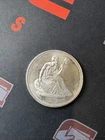 Vintage Seated Liberty 1 Troy oz .999 Fine Silver Round Ounce (B)