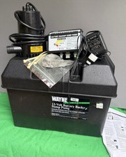 NEW Wayne model ESP15 12V Battery Standby Submersible Sump Pump System