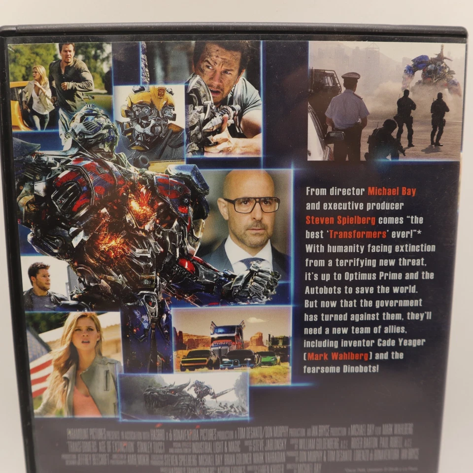 Transformers Age Of Extinction DVD (2014) Region 4 Action – Free Post - image 3 of 4