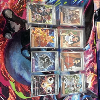 English Pokemon Full Art Trainer -Lot Of 8
