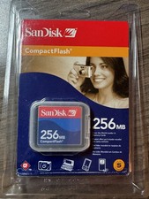 SanDisk 256MB CompactFlash I Card - OEM - SDCFB-256-A10