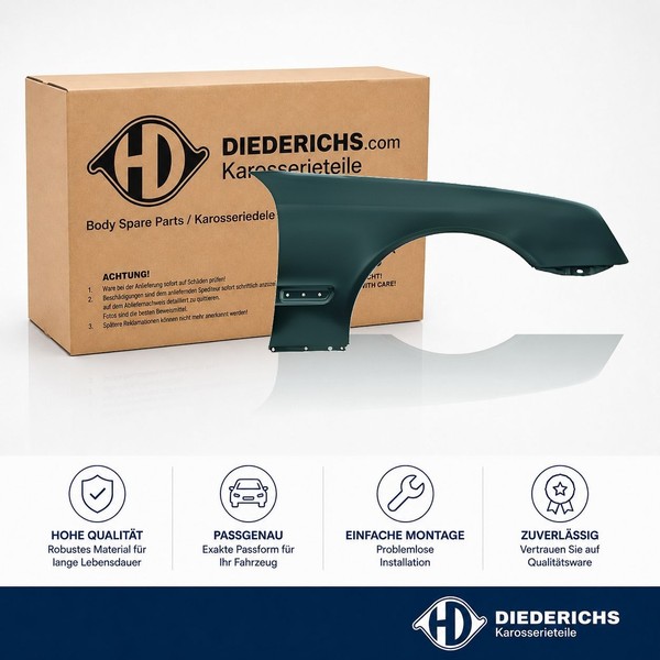 KotflÜGel Rechts Diederichs 1625106 FÜR Mercedes Fender SeitenflÜGel-image