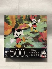 Disney Mickey  Minnie Mouse 500 Piece Jigsaw Puzzle Cardinal 11x14 SEALED