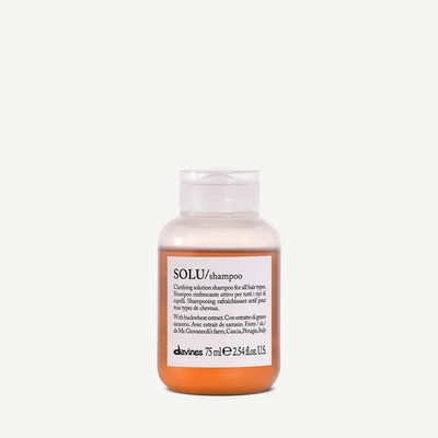 Davines SOLU Clarifying Shampoo 2.54 oz
