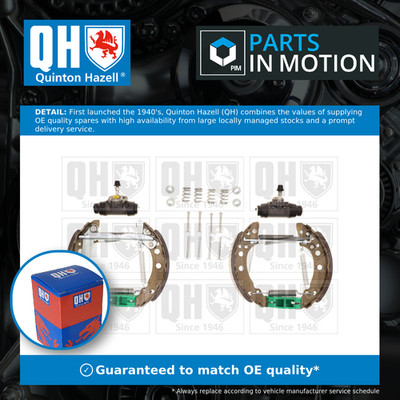 Brake Shoes Set fits VW GOLF Mk1, Mk2 1.6D 80 to 91 QH 171698100 867698511AX New