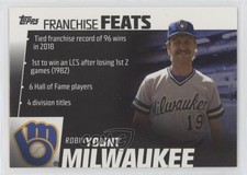 2019 Topps Franchise Feats Robin Yount #16 HOF 0d2