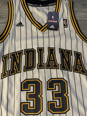 Indiana Pacers Throwback Jersey Danny Granger Men's Small Adidas