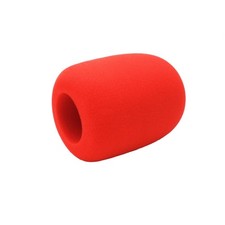 Flocked Mic Foam Windscreen Handheld Microphone Covers Large Mic Foam Pop Fil...