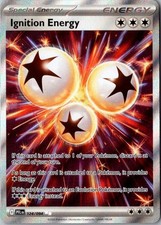 Ignition Energy 124 Holo Ultra Rare Phantasmal Flames Near Mint