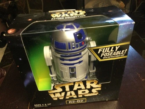 Star Wars R2-D2 Fully Poseable 6" Action Figure 1997 Kenner 27742 New In box.