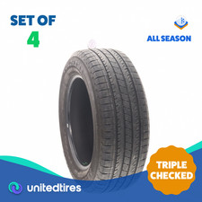 Set Of 4 Used 25560r18 Yokohama Geolandar Ht G056 112v - 7.5-9.532 1abwh