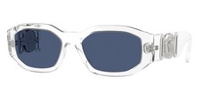 Gafas de sol Versace Irregular Man 0VE4361 148/80 53 mm cristal - lentes azules - NUEVAS