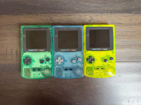 Nintendo GameBoy Color GBC W/ Laminated 2.6 IPS & New Shell & Glass Lens