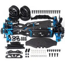 FLYXM 1/10 RC Body Chassis Frame Kit for Sakura D5 STANDARD+MR RC Flat Road Car