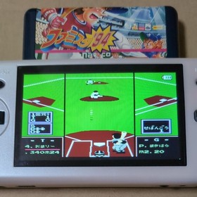 There is a box theory, complete product, Famista 94 Namco, Famicom retro game,
