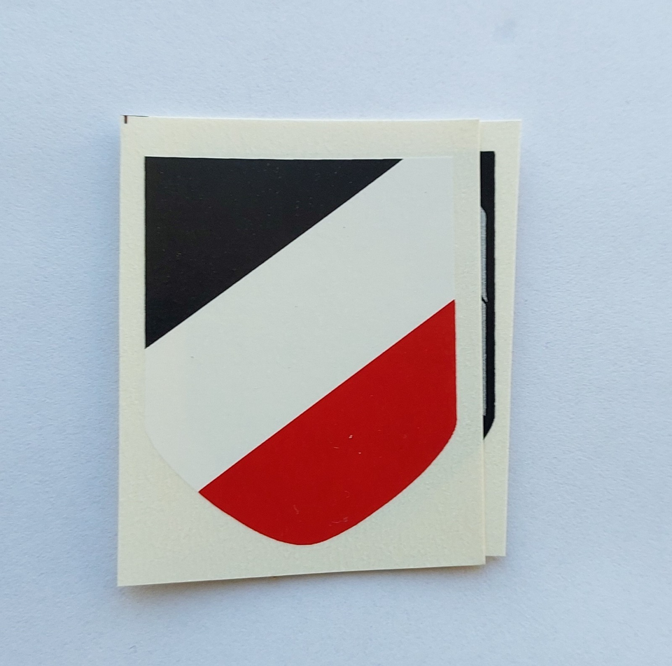 2PCS WW2 WWII German M35 M40 M42 Helmet Decals Stickers | eBay