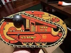 Marx Vintage 1930s Tank No. 3 Tin Windup tank--WORKS