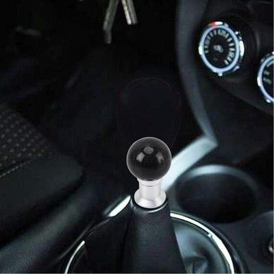 Pomello Cambio Universale A 8 Palla Da Biliardo: Nero Per Leva Auto