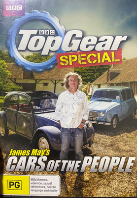 James May's Cars Of The People - A BBC Top Gear Special region 4 DVD (car doco)